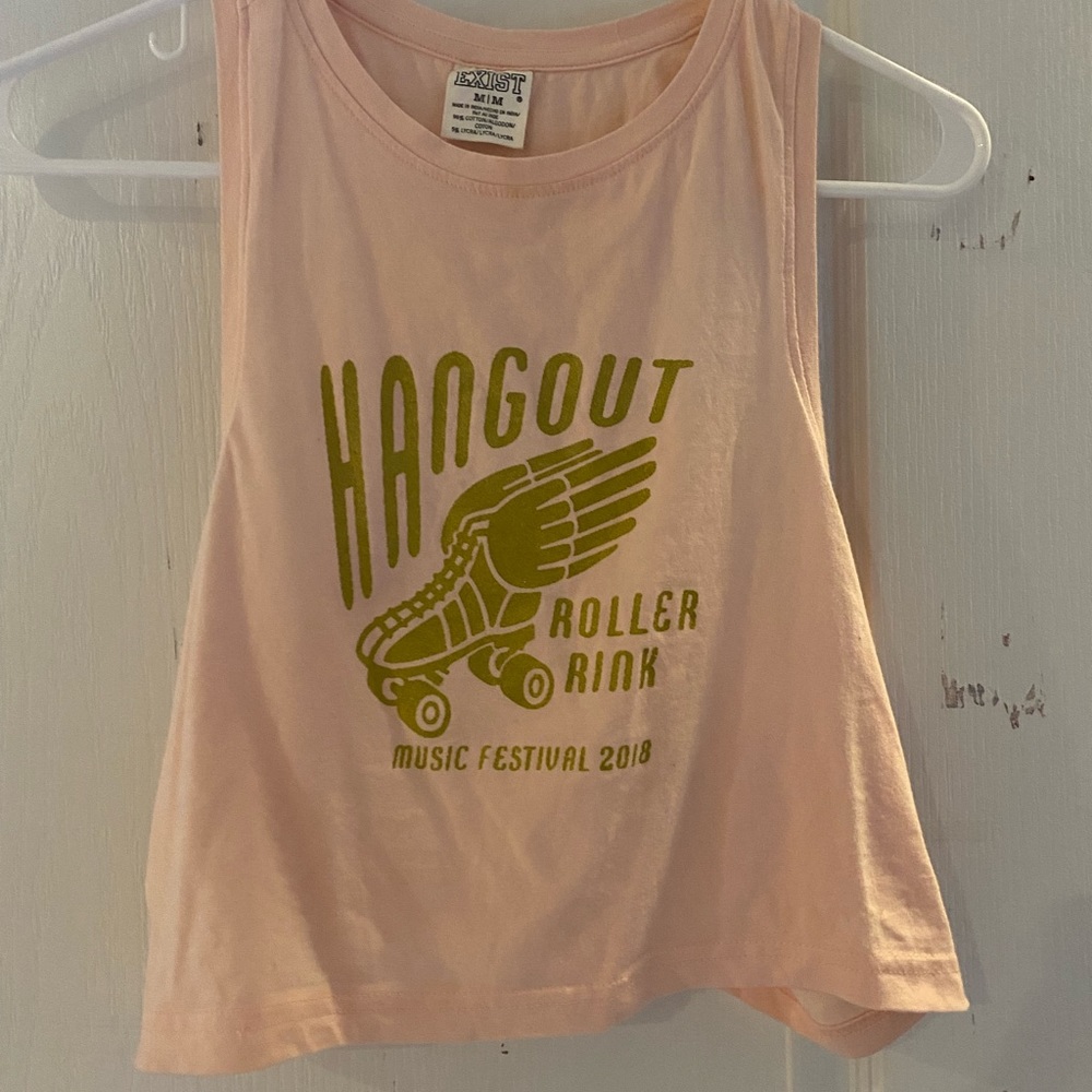 EXIST cropped tank top, size medium